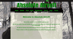 Desktop Screenshot of absolute-airsoft.co.uk